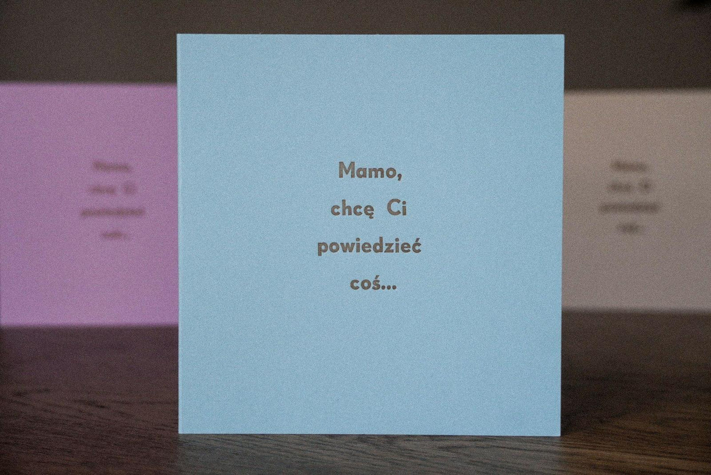 Mamo, chcę Ci powiedzieć coś... - kartka dźwiękowa