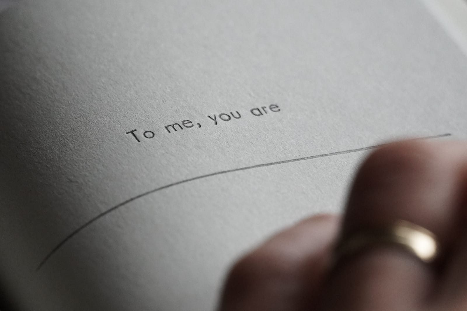 ENG you mean a lot to me