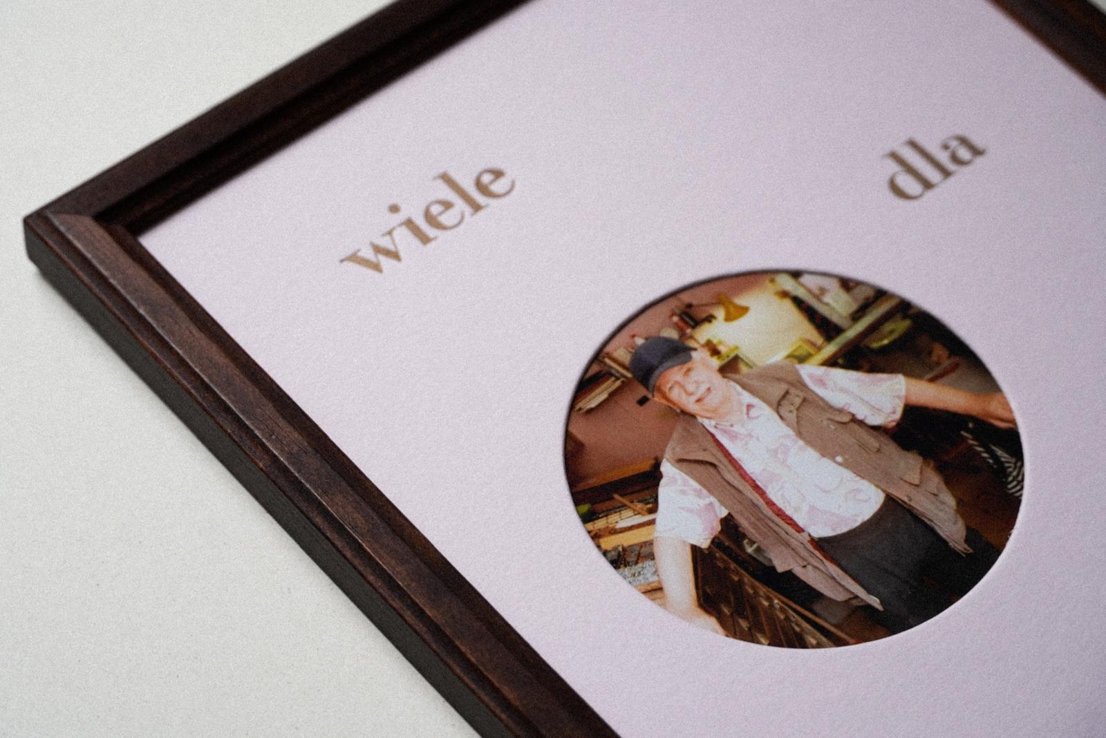 wiele dla mnie znaczysz - ramka ze zdjęciem