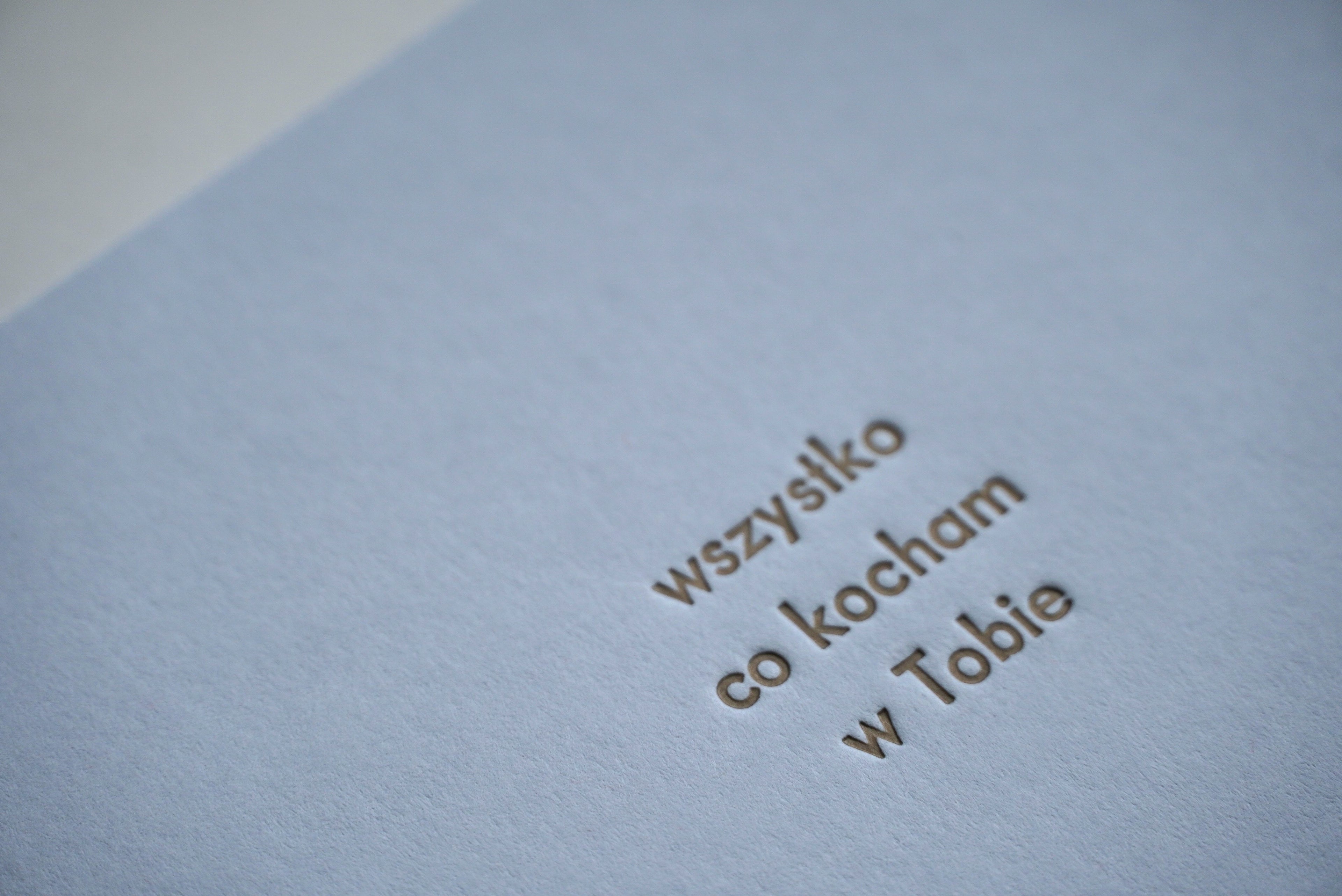 wszystko co kocham w Tobie