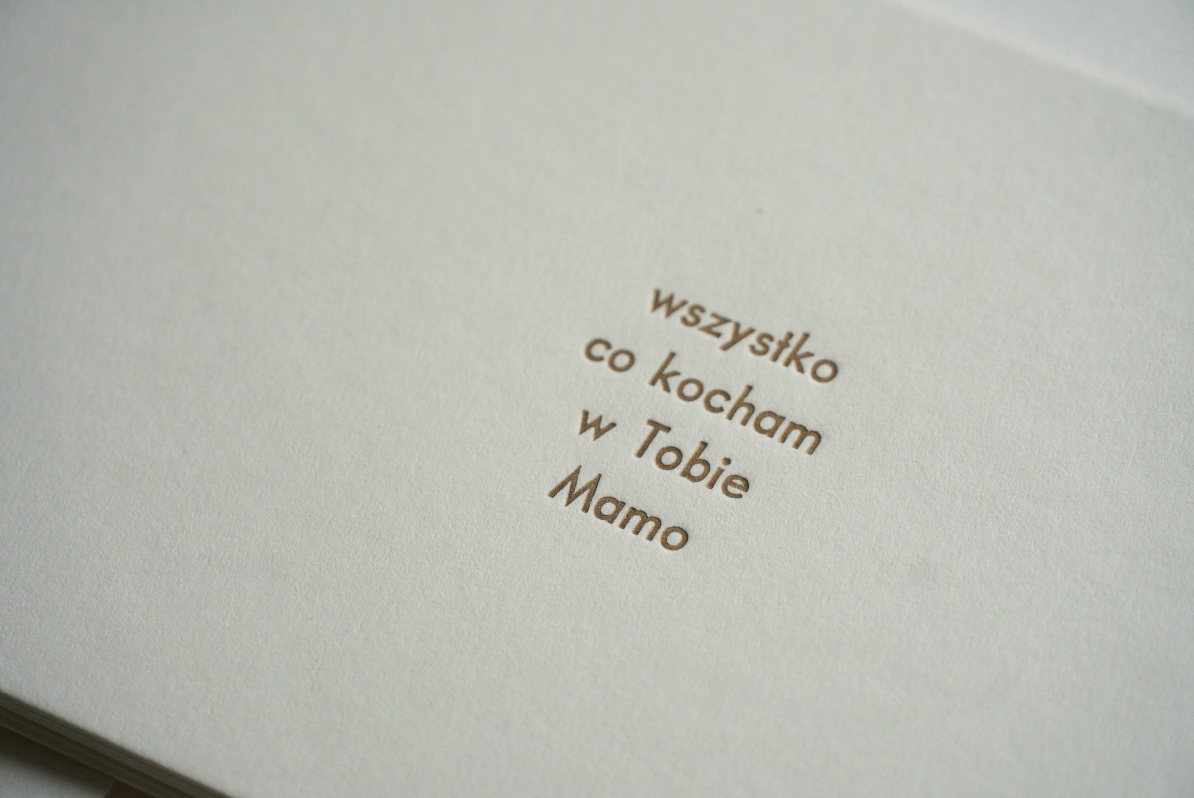 wszystko co kocham w Tobie Mamo