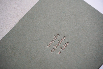 wszystko co kocham w Tobie