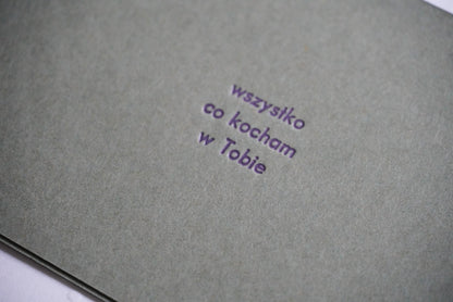 wszystko co kocham w Tobie