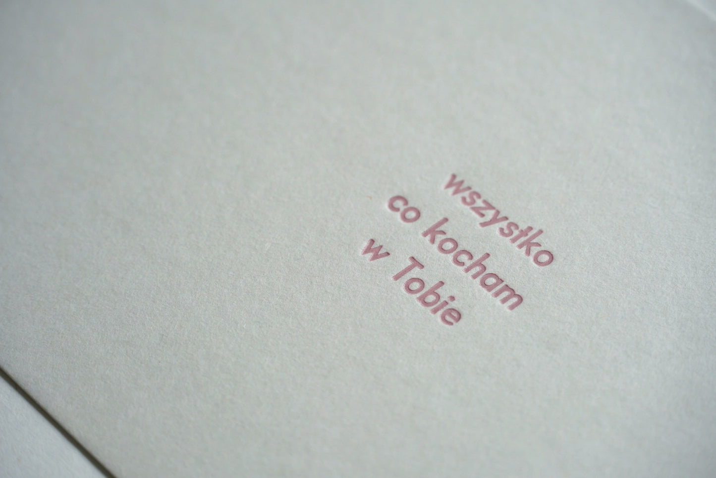 wszystko co kocham w Tobie