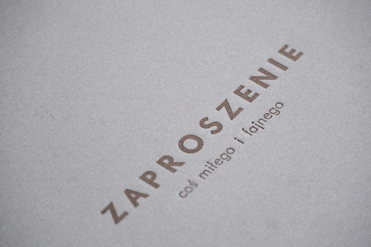 zaproszenie - coś miłego i fajnego