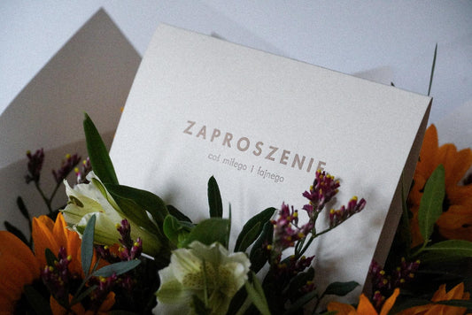 zaproszenie - coś miłego i fajnego