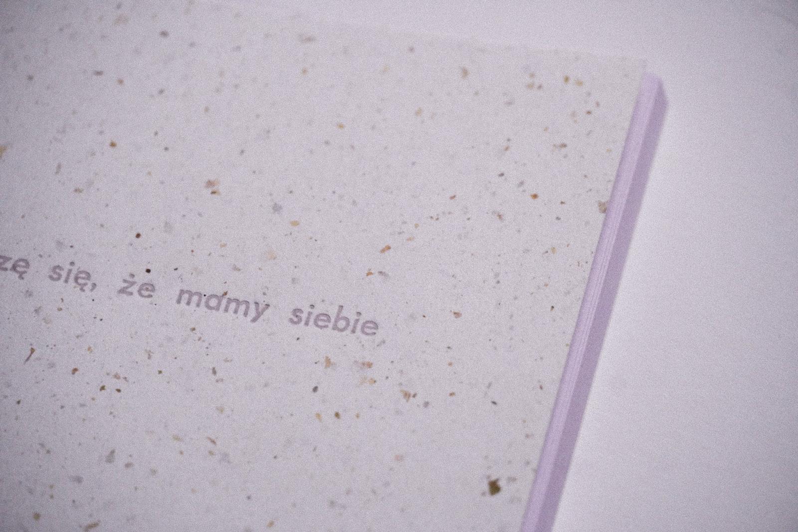 FIOLETOWA cieszę się, że mamy siebie