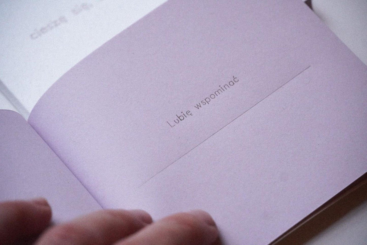 FIOLETOWA cieszę się, że mamy siebie