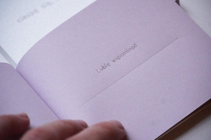 FIOLETOWA cieszę się, że mamy siebie