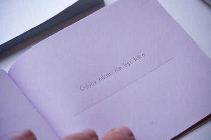 FIOLETOWA cieszę się, że mamy siebie