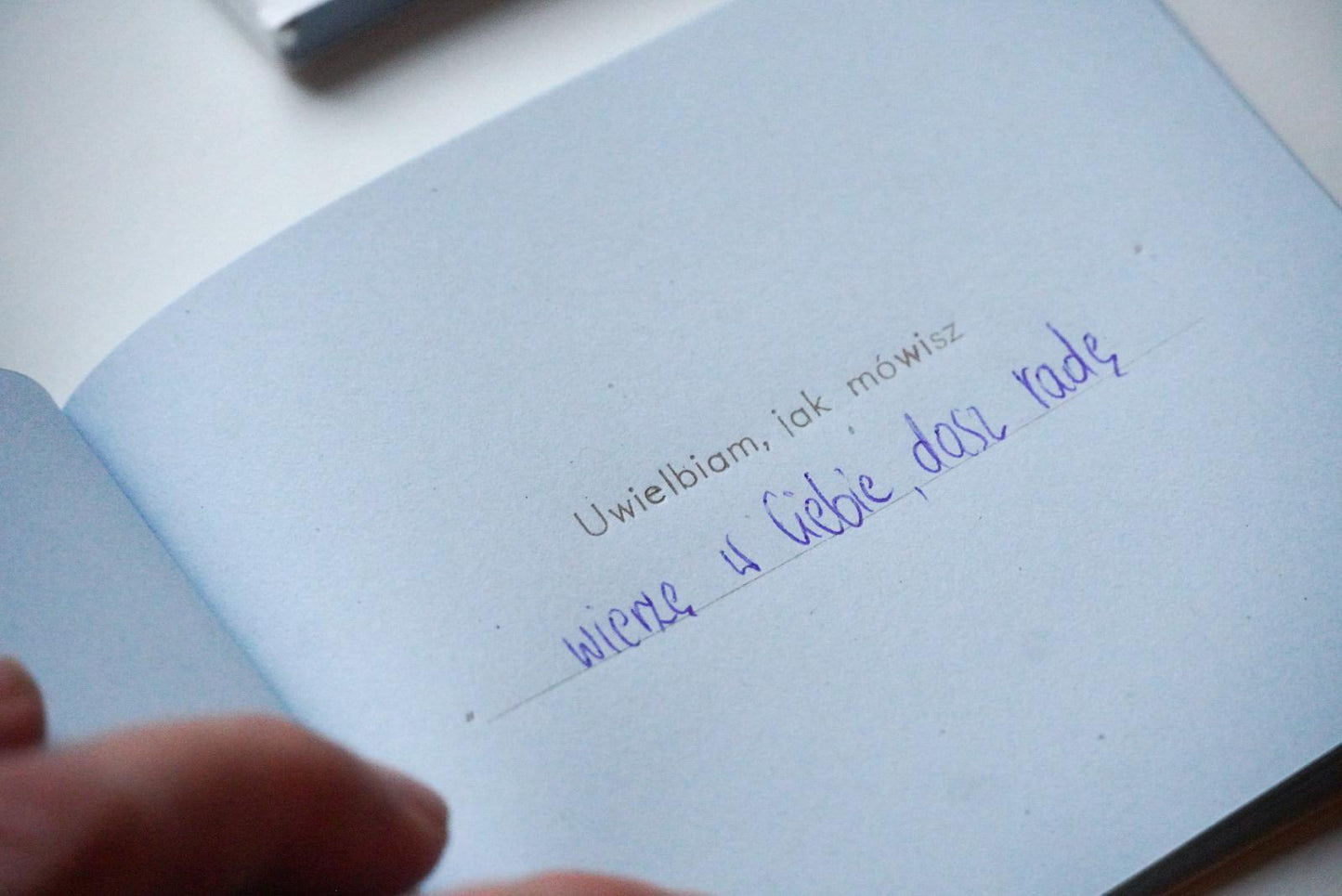 NIEBIESKA kocham Cię