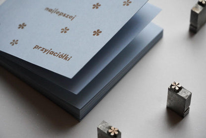 dla najlepszej przyjaciółki CAŁA NIEBIESKA