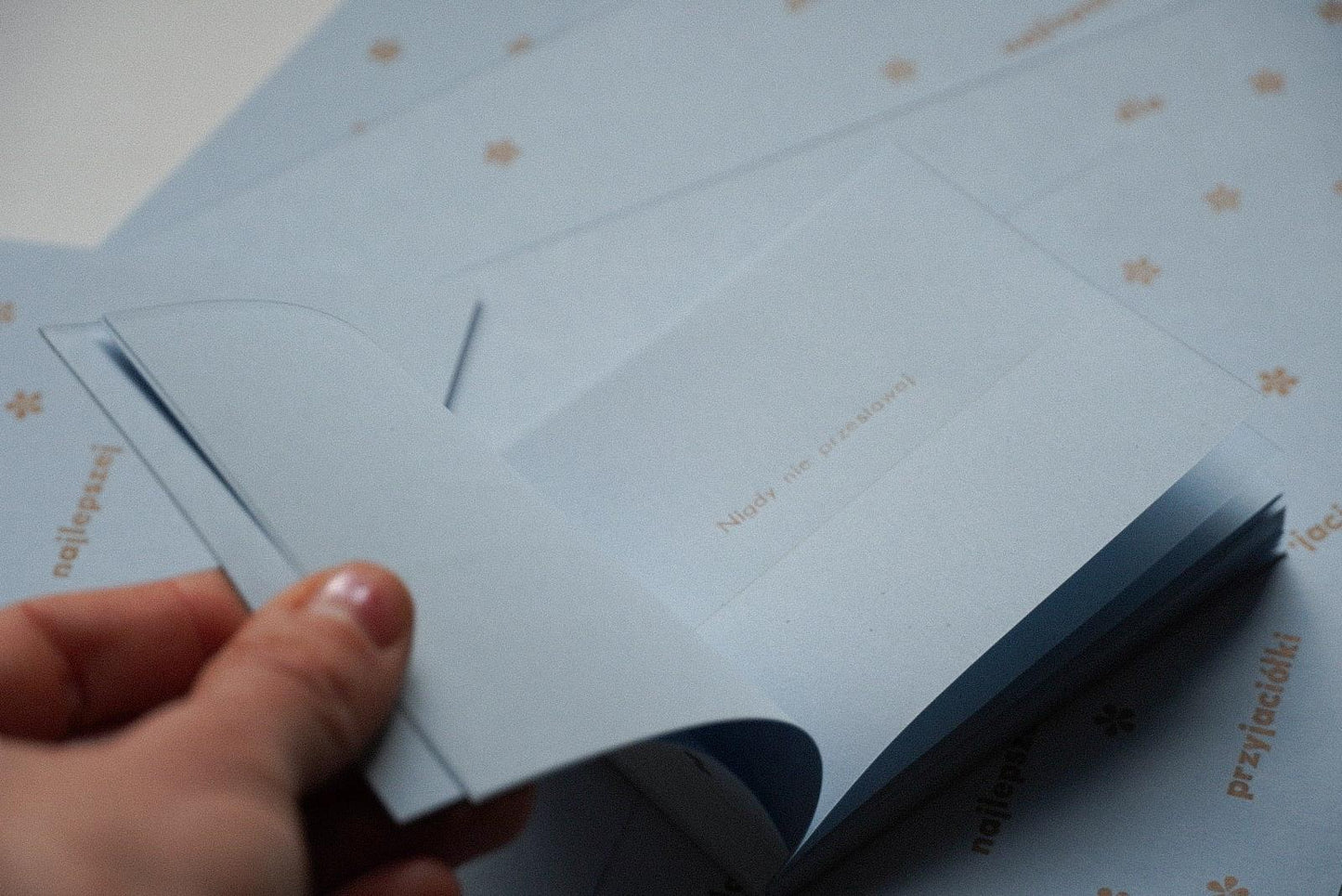 dla najlepszej przyjaciółki CAŁA NIEBIESKA