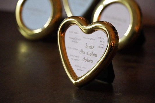 serduszko - bądź dla siebie dobra