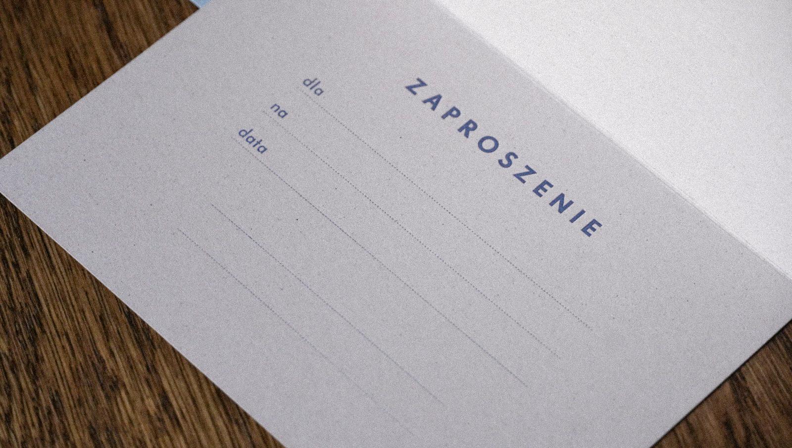 zaproszenie - dla Ciebie, Tato
