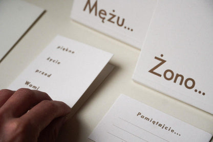 zestaw Mąż i Żona | z personalizacją