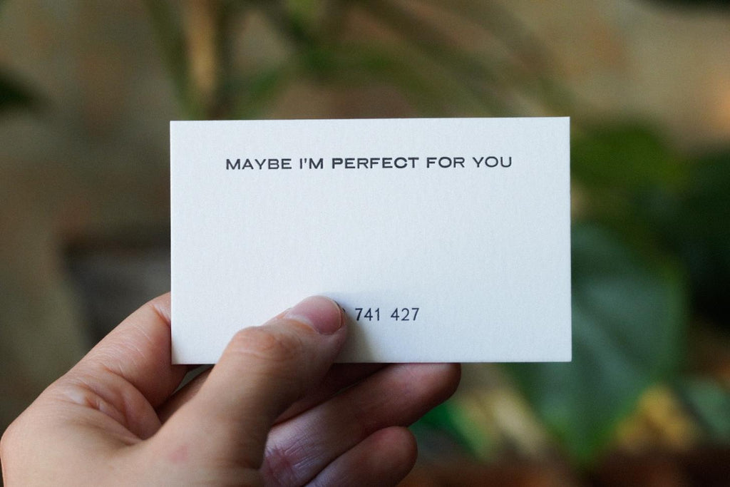 maybe I'm perfect for you