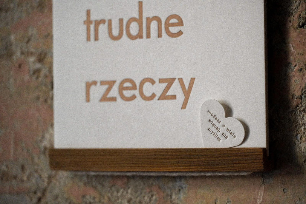 potrafię robić trudne rzeczy z serduszkiem