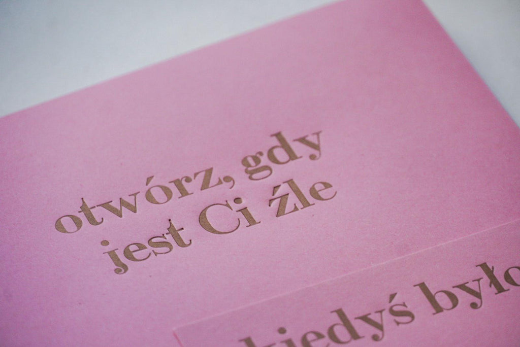 otwórz, gdy jest Ci źle