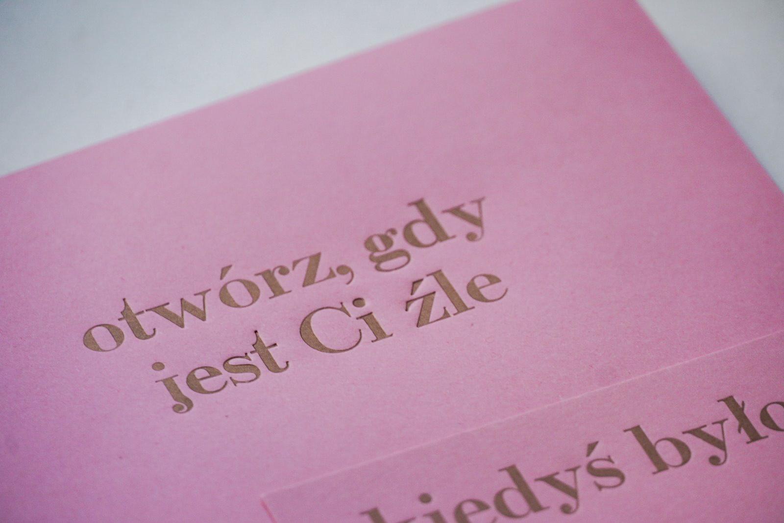 otwórz, gdy jest Ci źle
