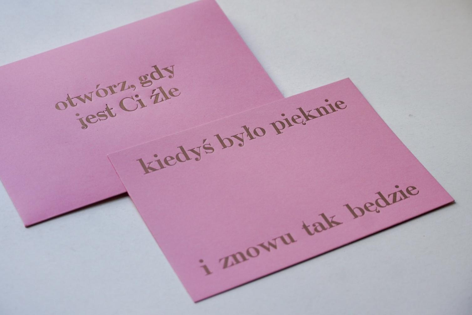 otwórz, gdy jest Ci źle