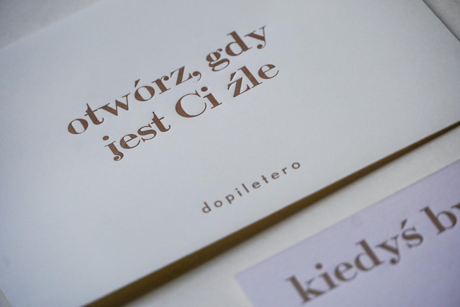 otwórz, gdy jest Ci źle