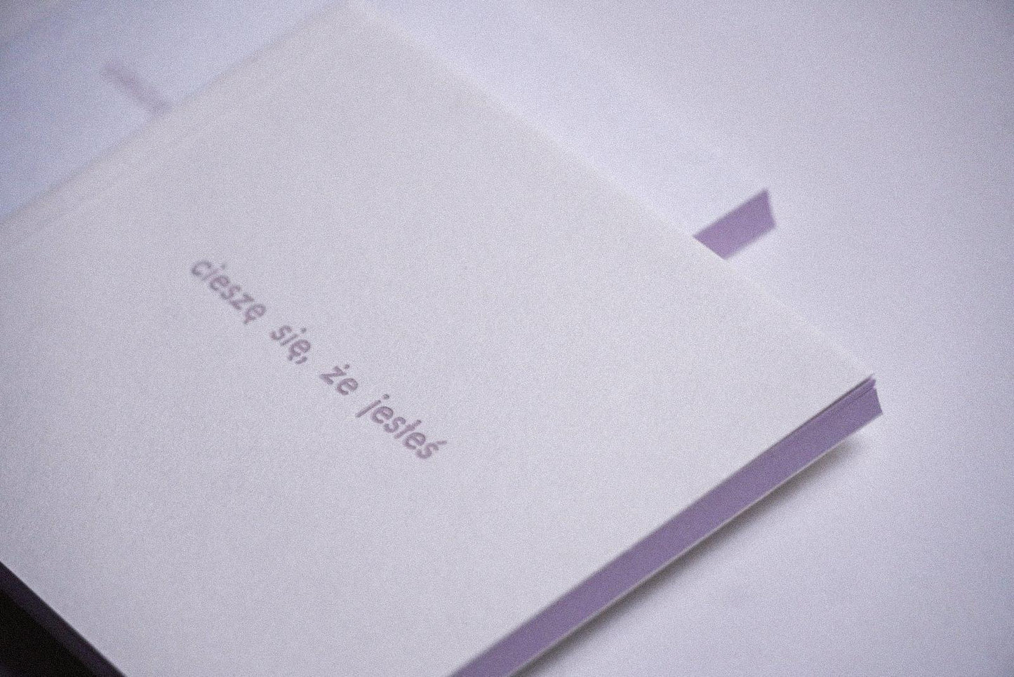 FIOLETOWA cieszę się, że jesteś