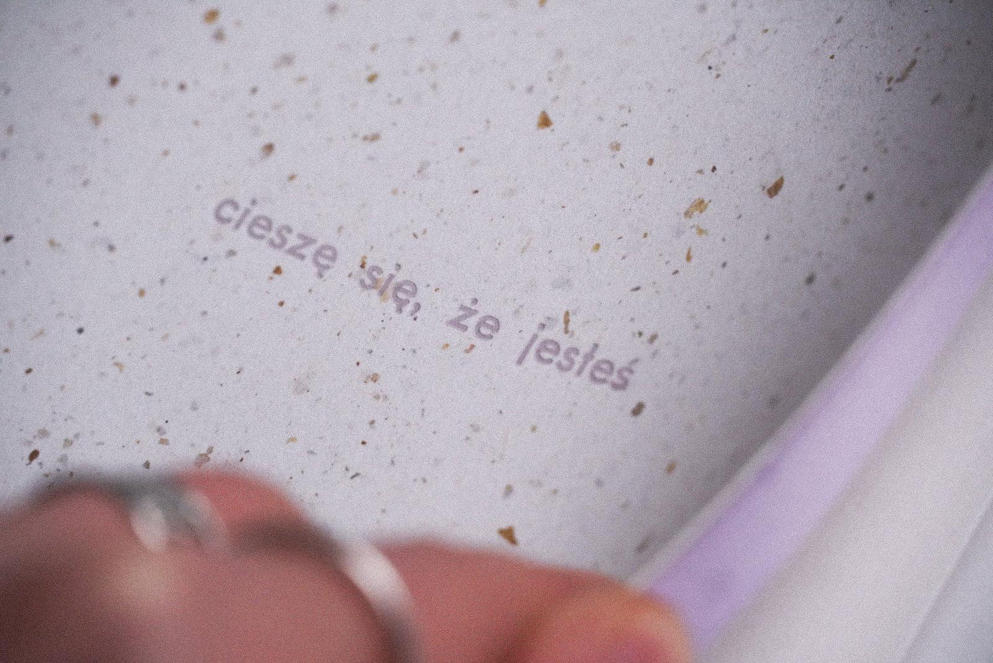 FIOLETOWA cieszę się, że jesteś