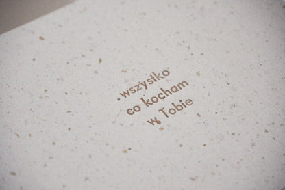 wszystko co kocham w Tobie