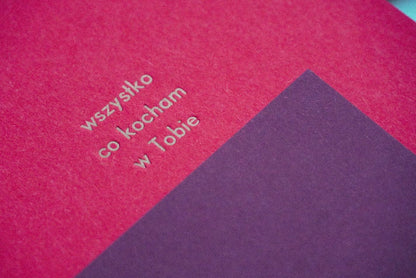 wszystko co kocham w Tobie