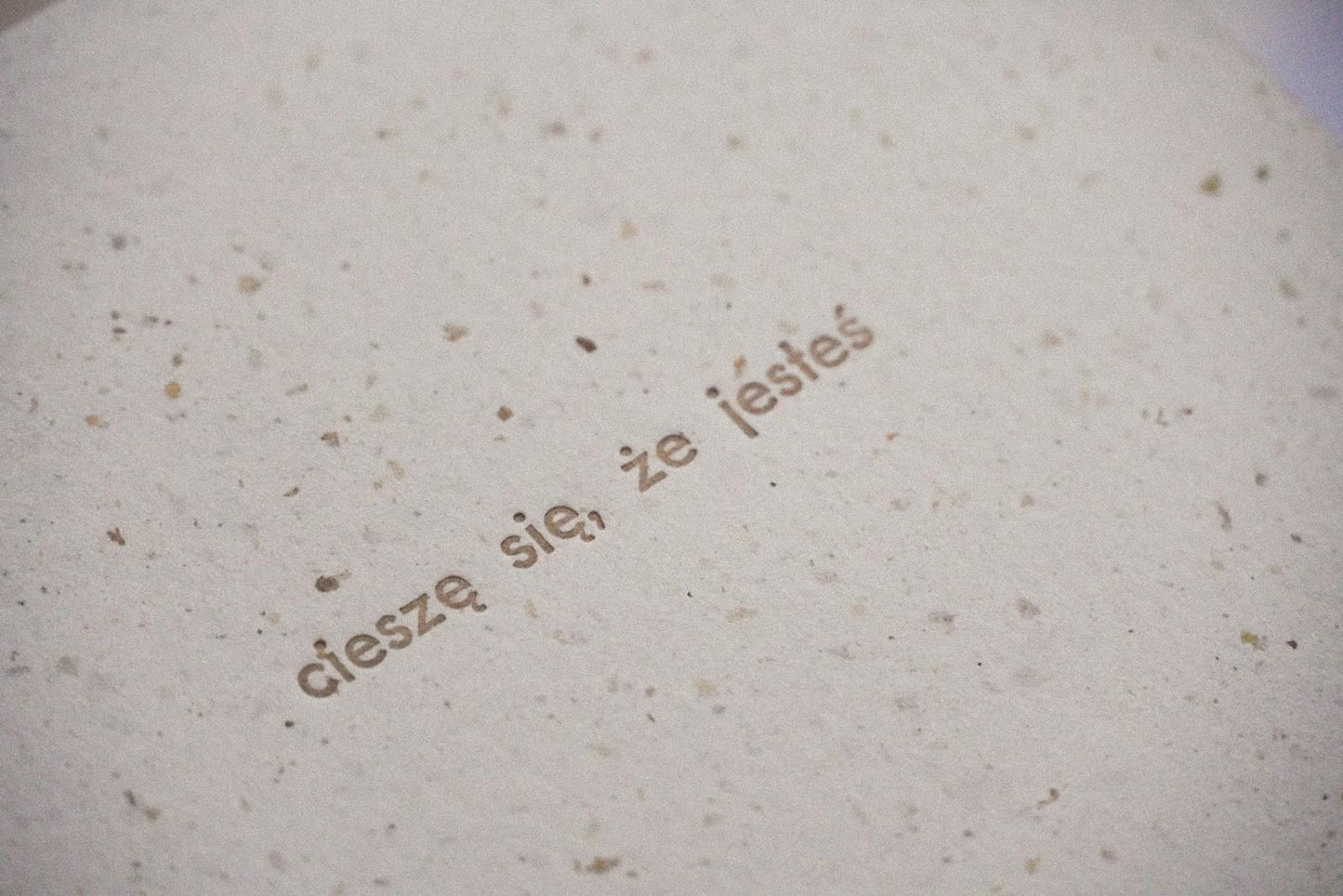 cieszę się, że jesteś