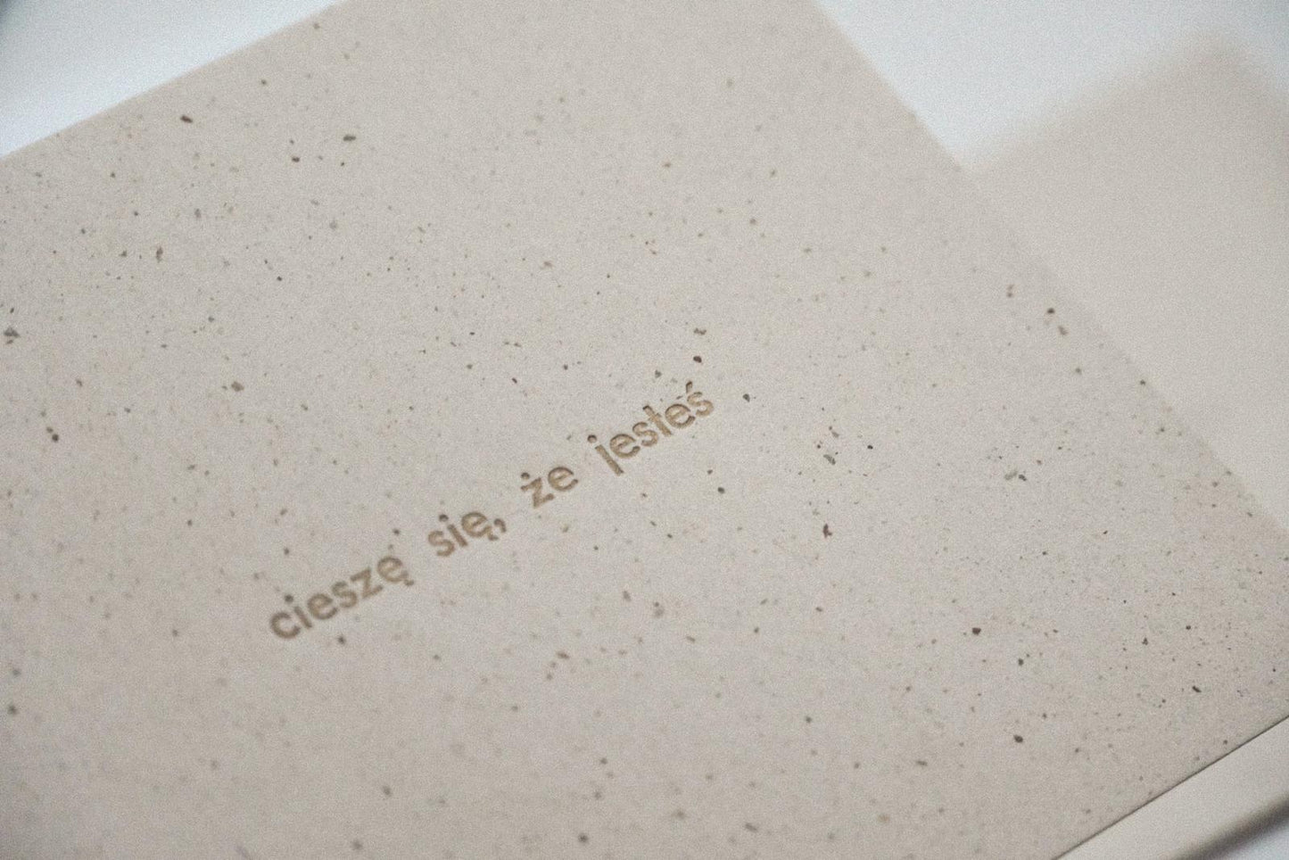 cieszę się, że jesteś