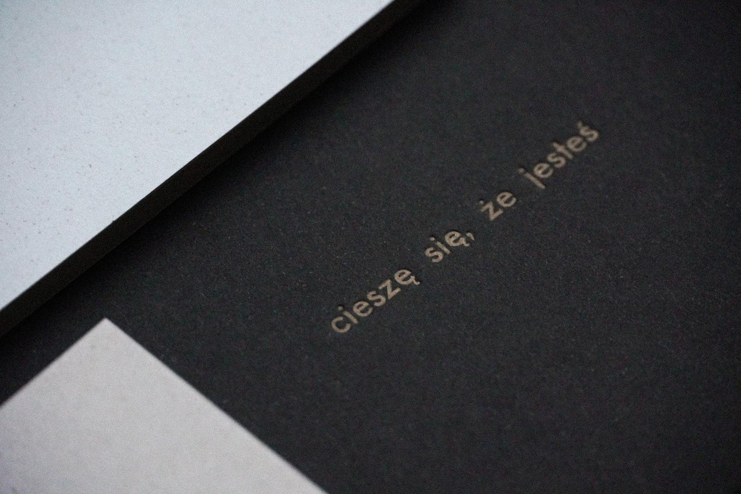 cieszę się, że jesteś