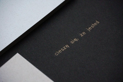 cieszę się, że jesteś