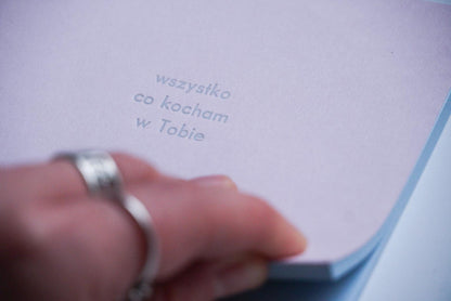 NIEBIESKA wszystko co kocham w Tobie