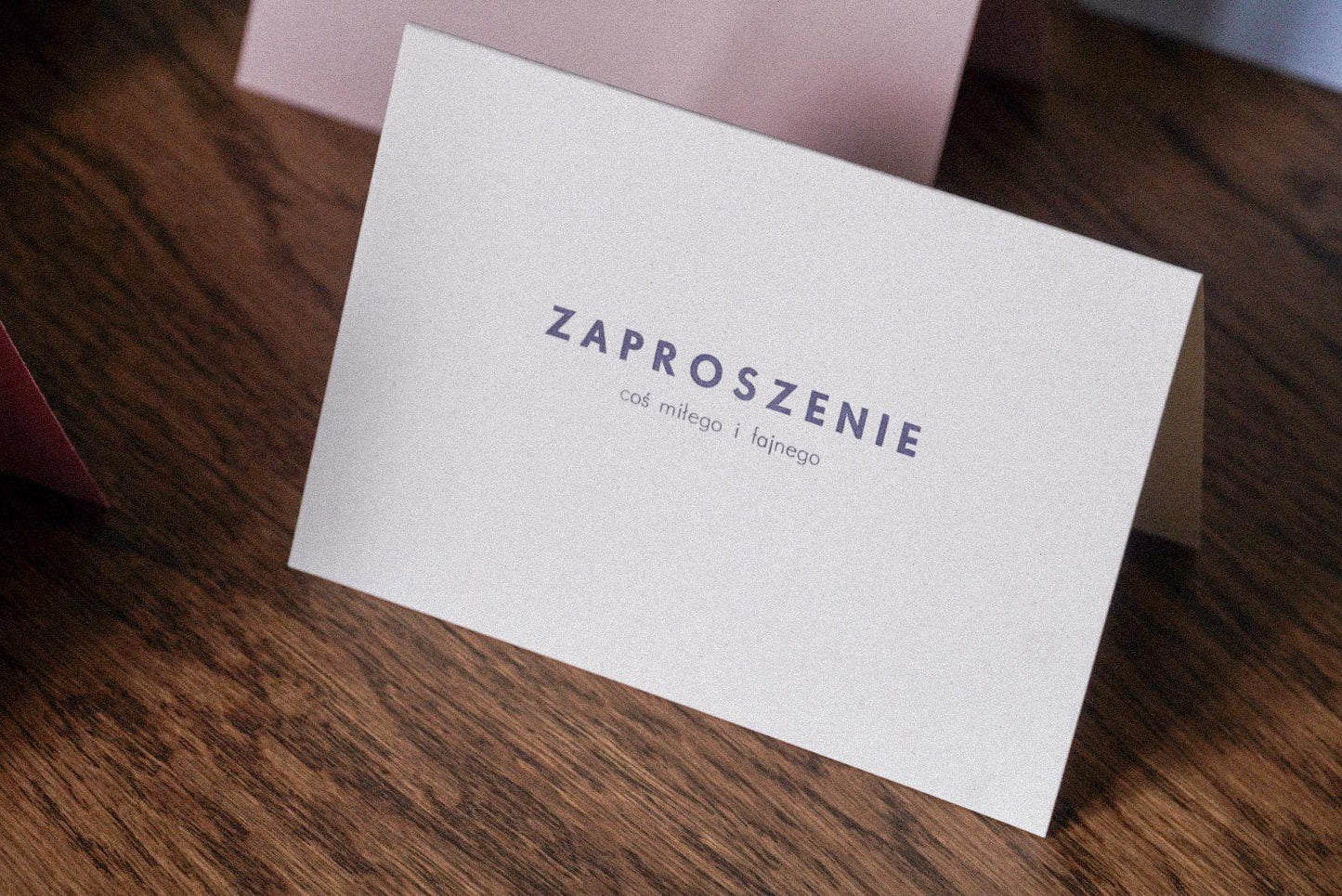 zaproszenie - coś miłego i fajnego