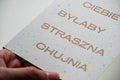 bez Ciebie byłaby straszna chujnia