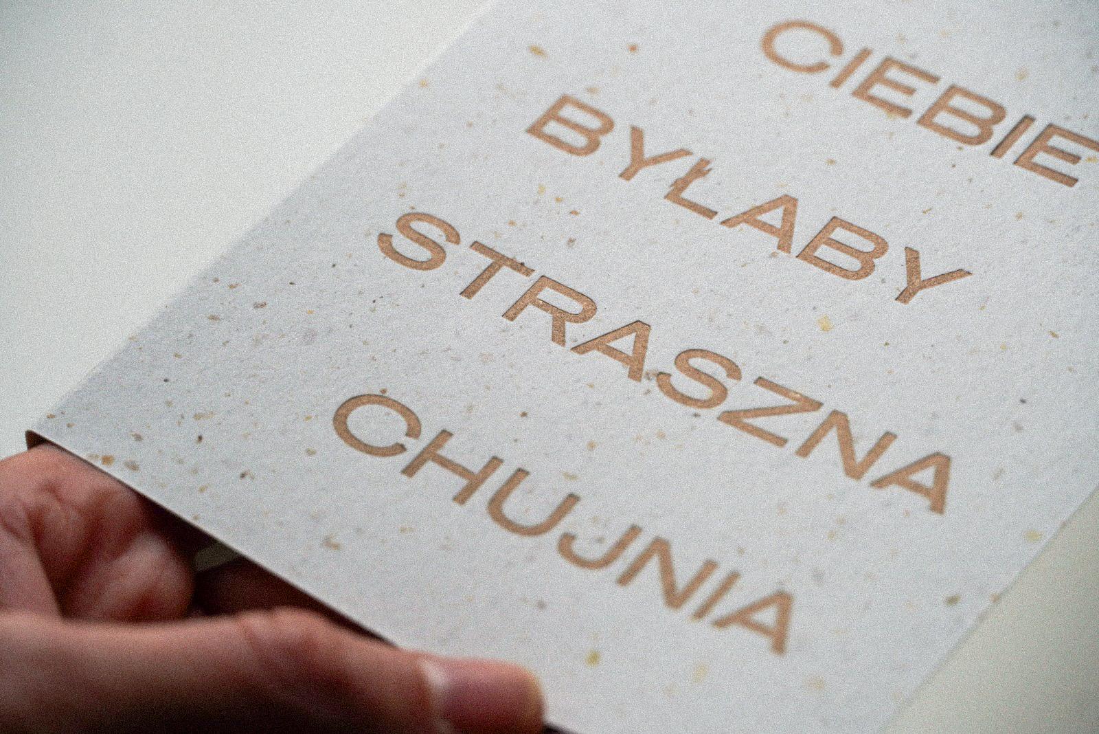 bez Ciebie byłaby straszna chujnia
