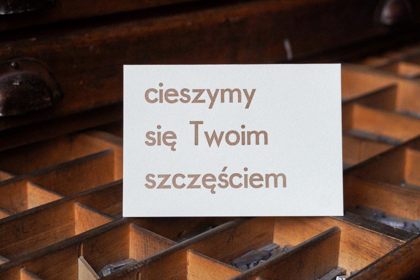 cieszymy się Twoim szczęściem