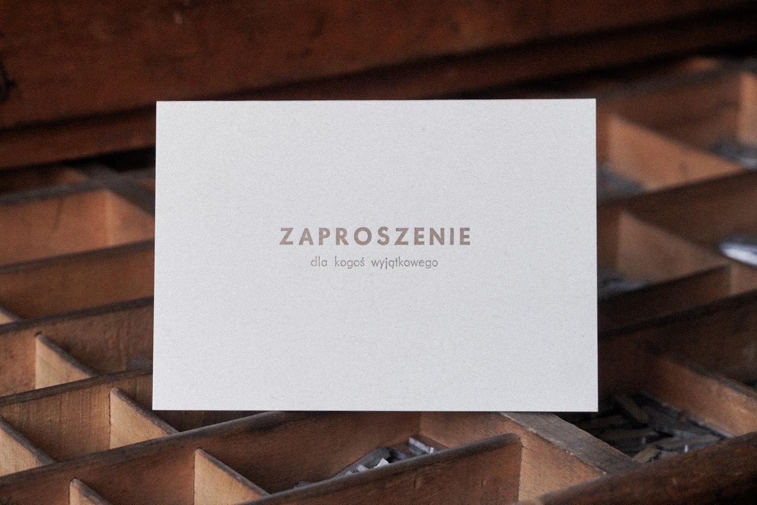 zaproszenie dla kogoś wyjątkowego