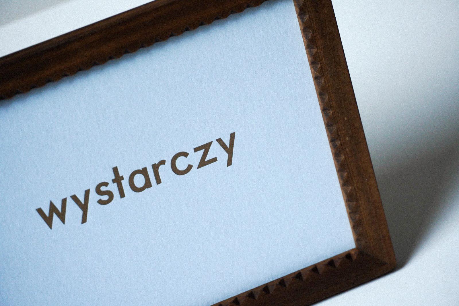 wystarczy