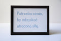 Potrzeba czasu, by odzyskać utraconą siłę.