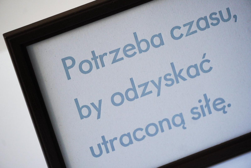 Potrzeba czasu, by odzyskać utraconą siłę.