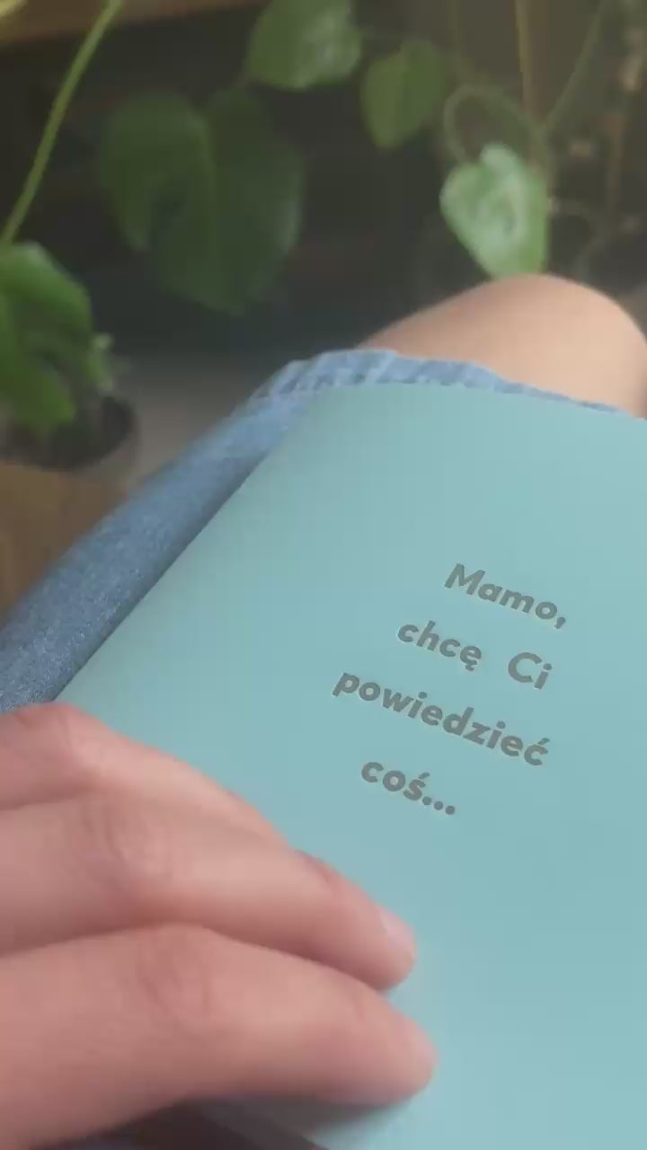 Mamo, chcę Ci powiedzieć coś... - kartka dźwiękowa